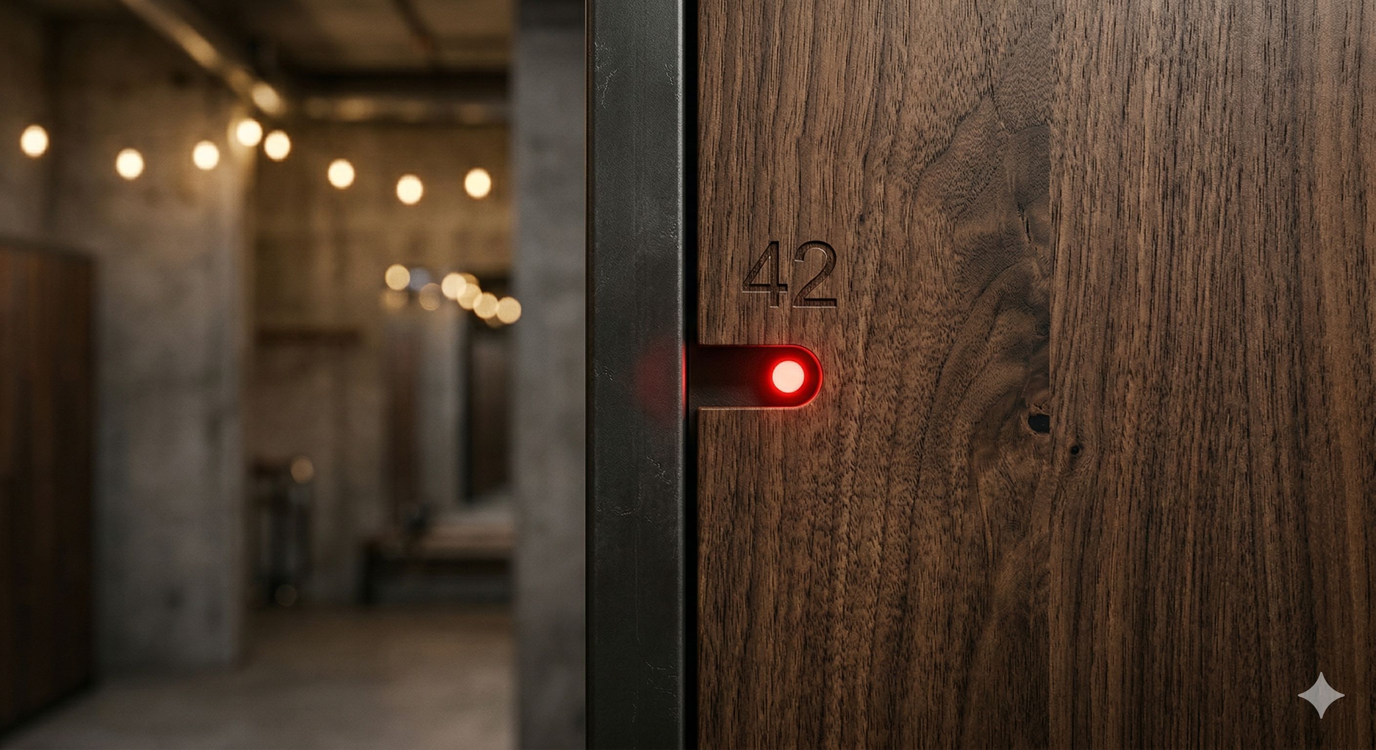 Elektronisches Schließfachschloss Nahaufnahme