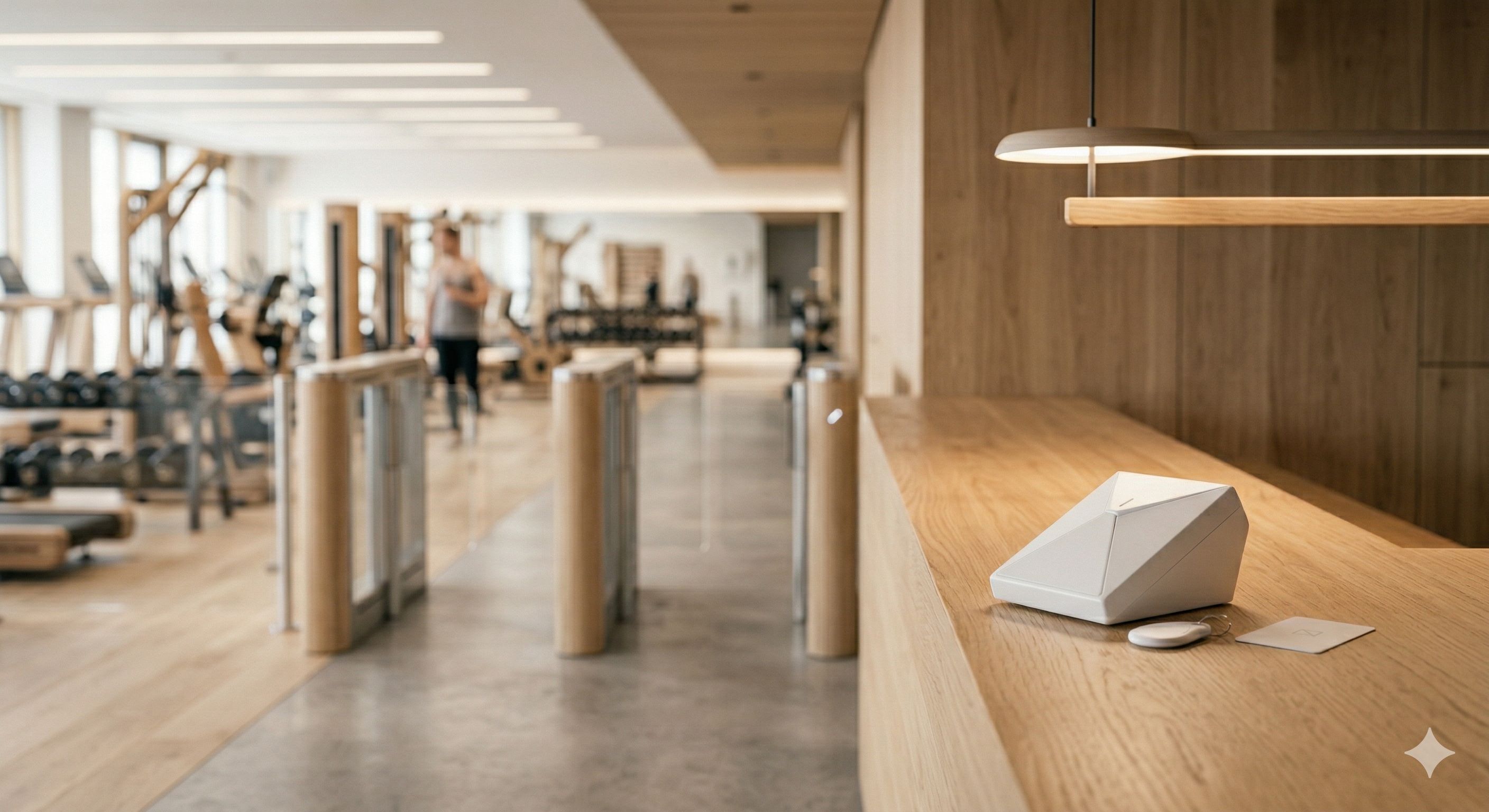 Boutique Gym Eingangsbereich