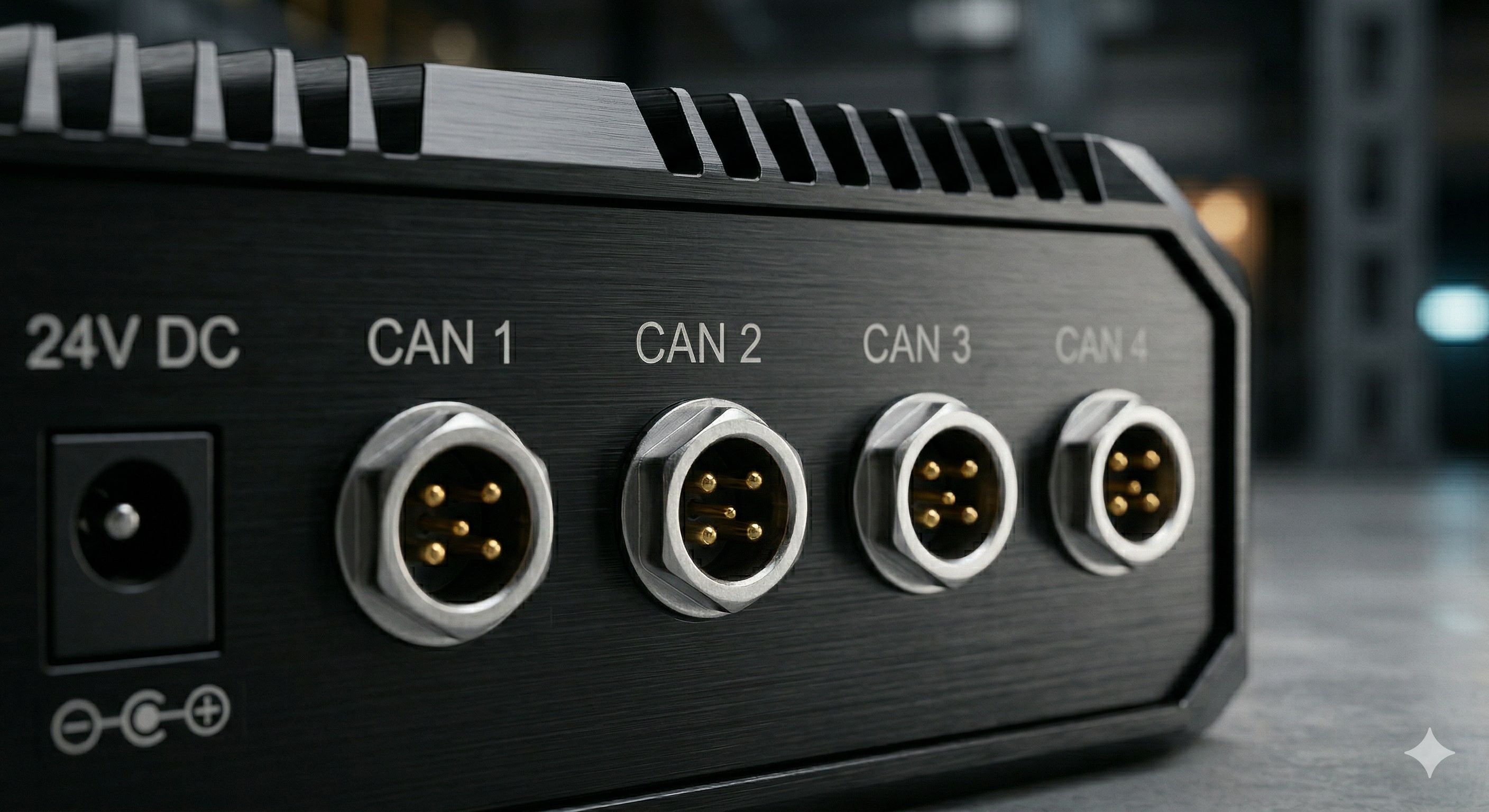 Gateway M8-Anschlüsse Detail